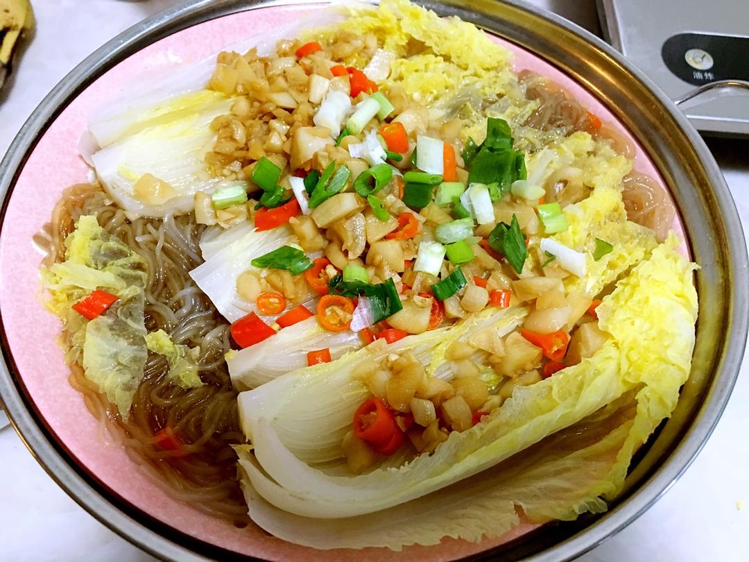 蒜蓉粉丝娃娃菜