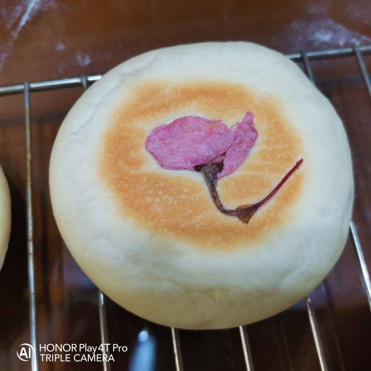 戳中少女心的日式樱花红豆包