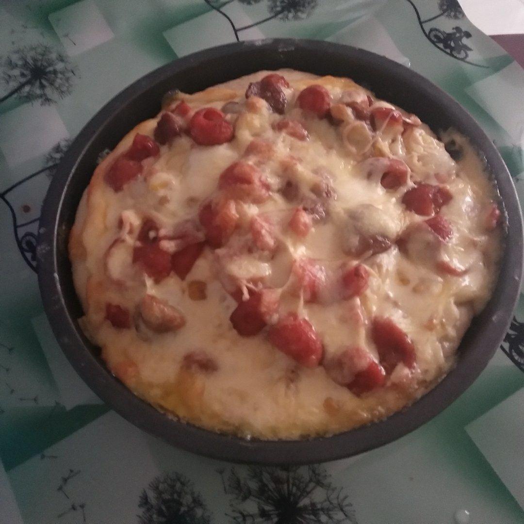自制厚底披萨面饼
