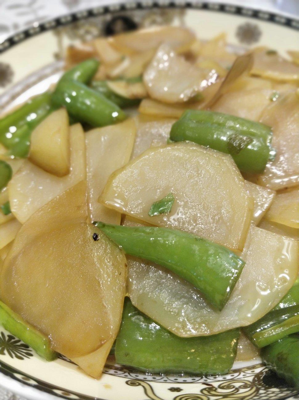 家常炒土豆片
