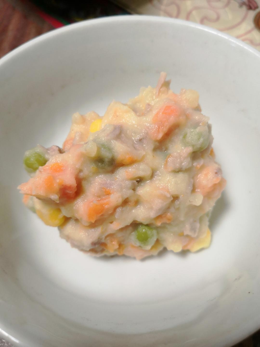 金枪鱼土豆泥沙拉