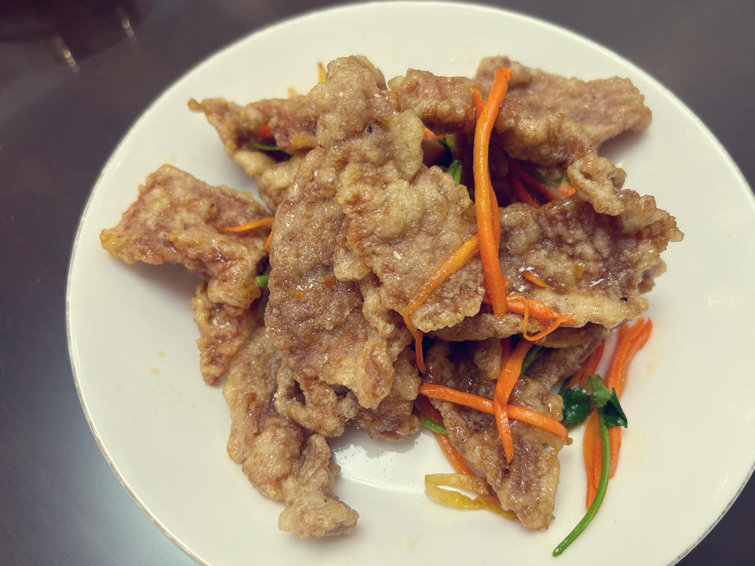 酸甜酥软的东北锅包肉