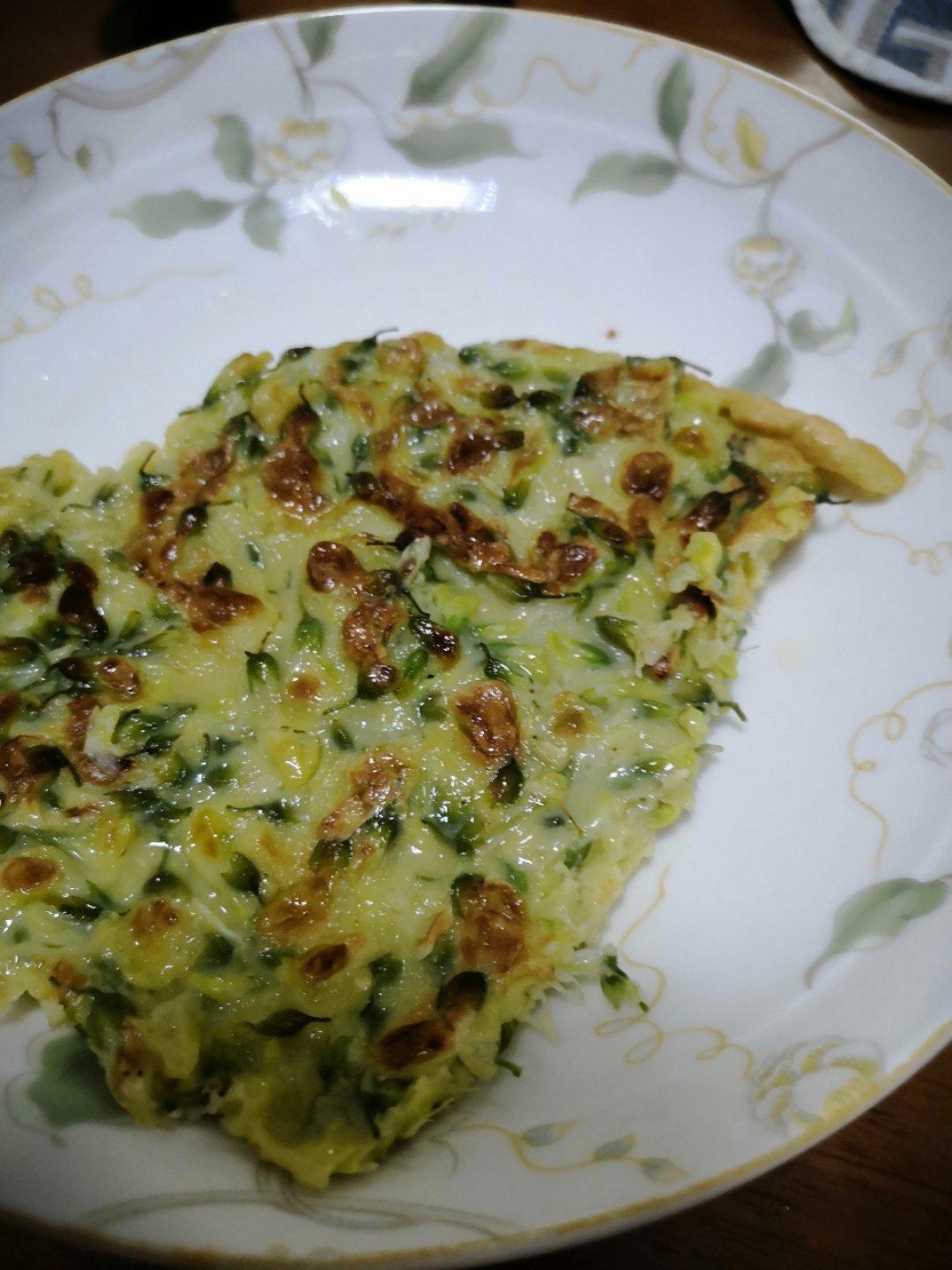 槐花鸡蛋饼