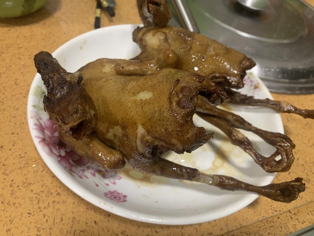 红烧乳鸽（家庭版）