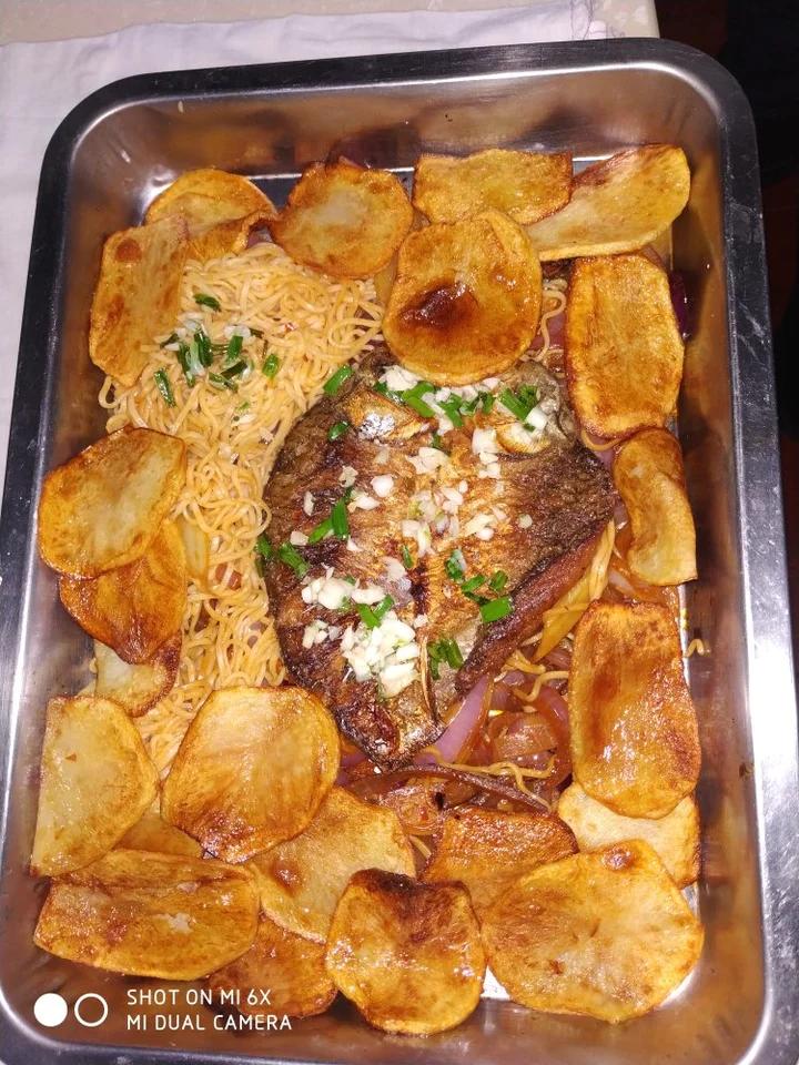 不用烤箱的烤鱼