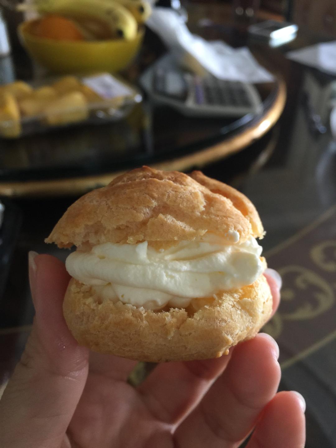 她娃密舒做的泡芙君之版含馅做法