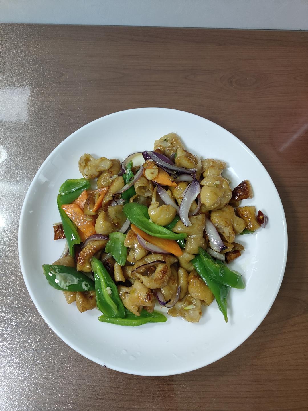 溜肥肠