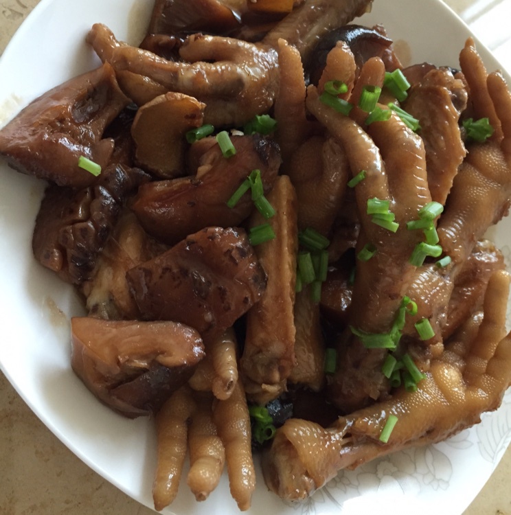 冬菇焖鸡