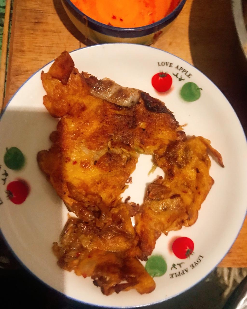 堂妈教你做泡菜饼