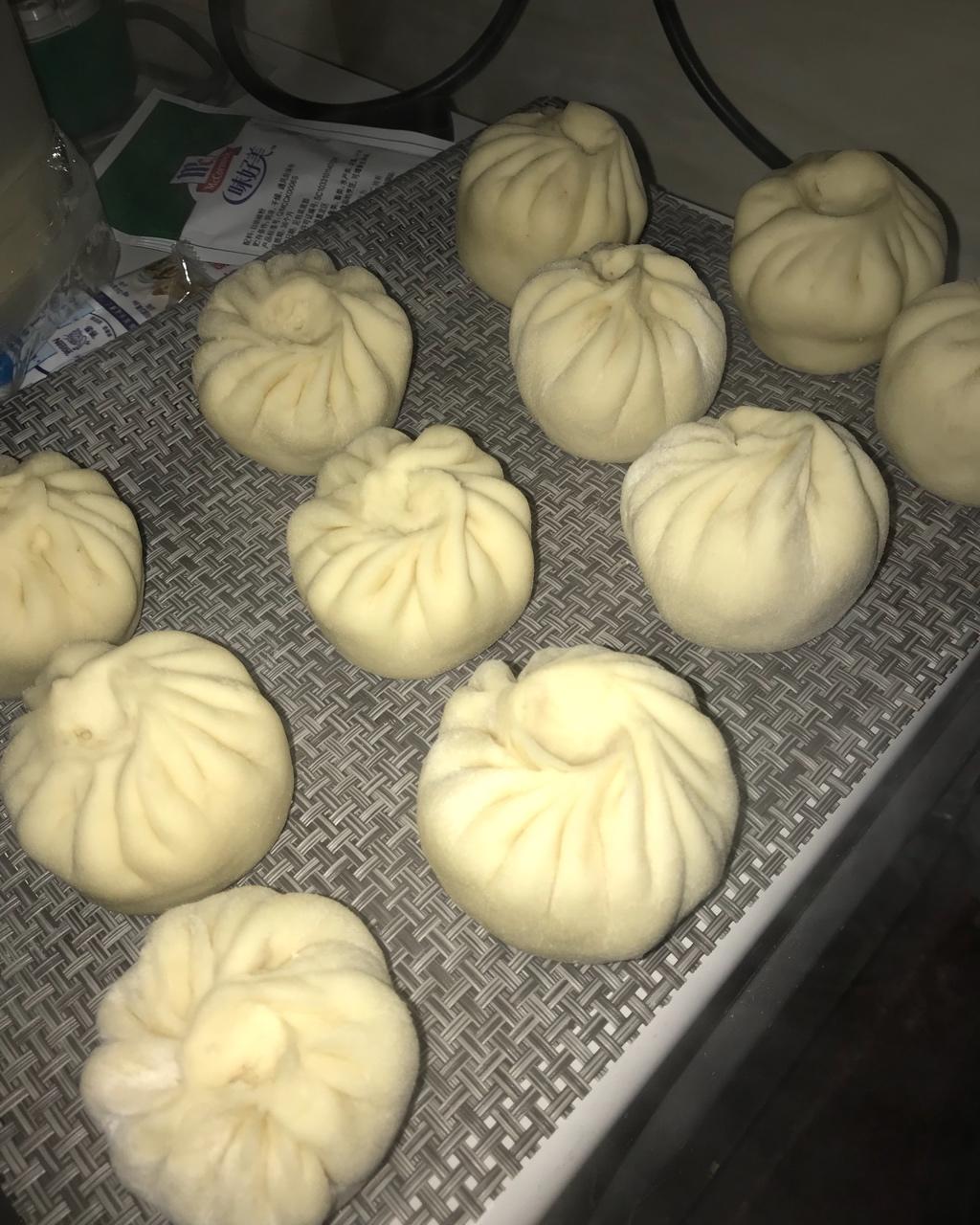 手工包子（肚脐包）