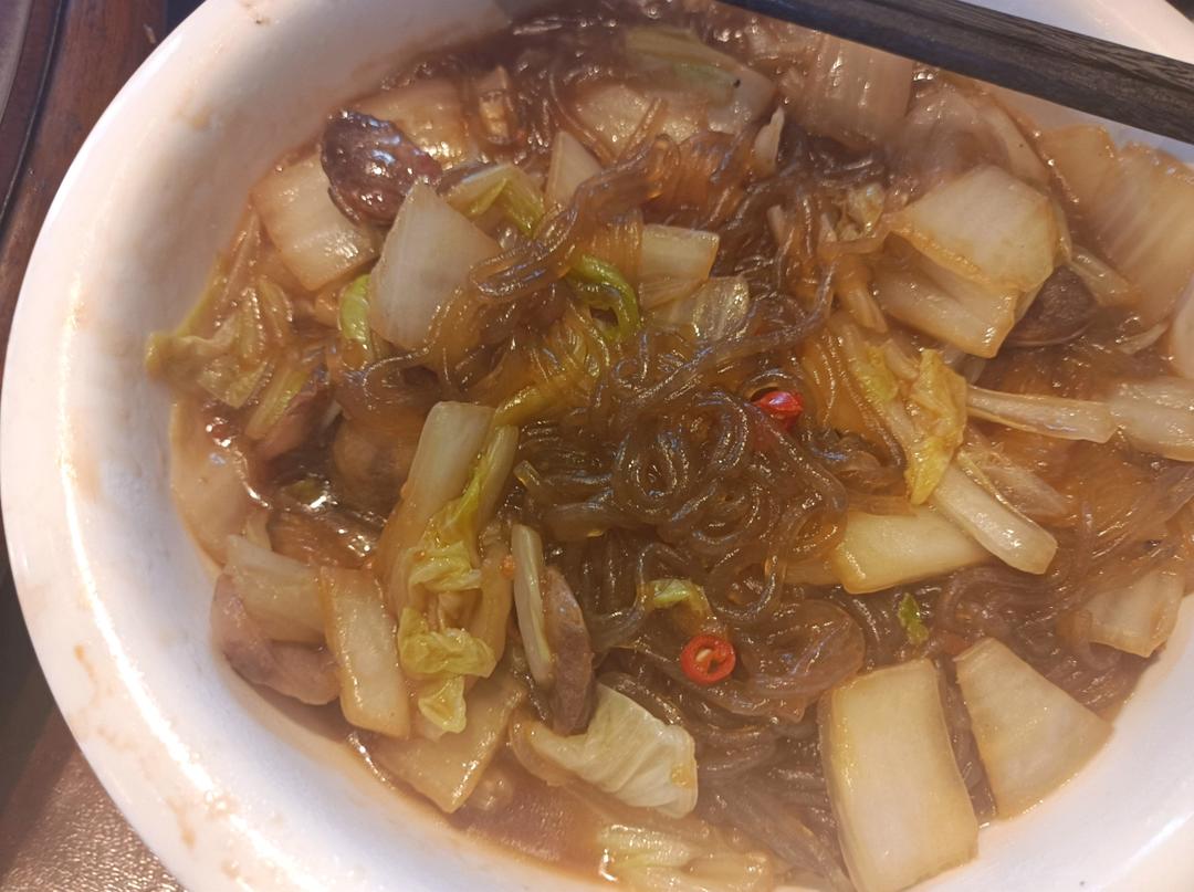 白菜烧粉条