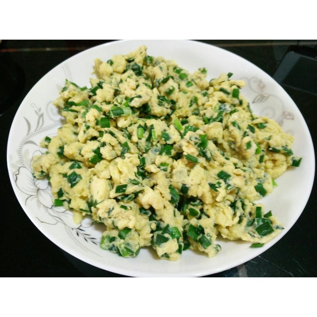 韭菜炒鸡蛋