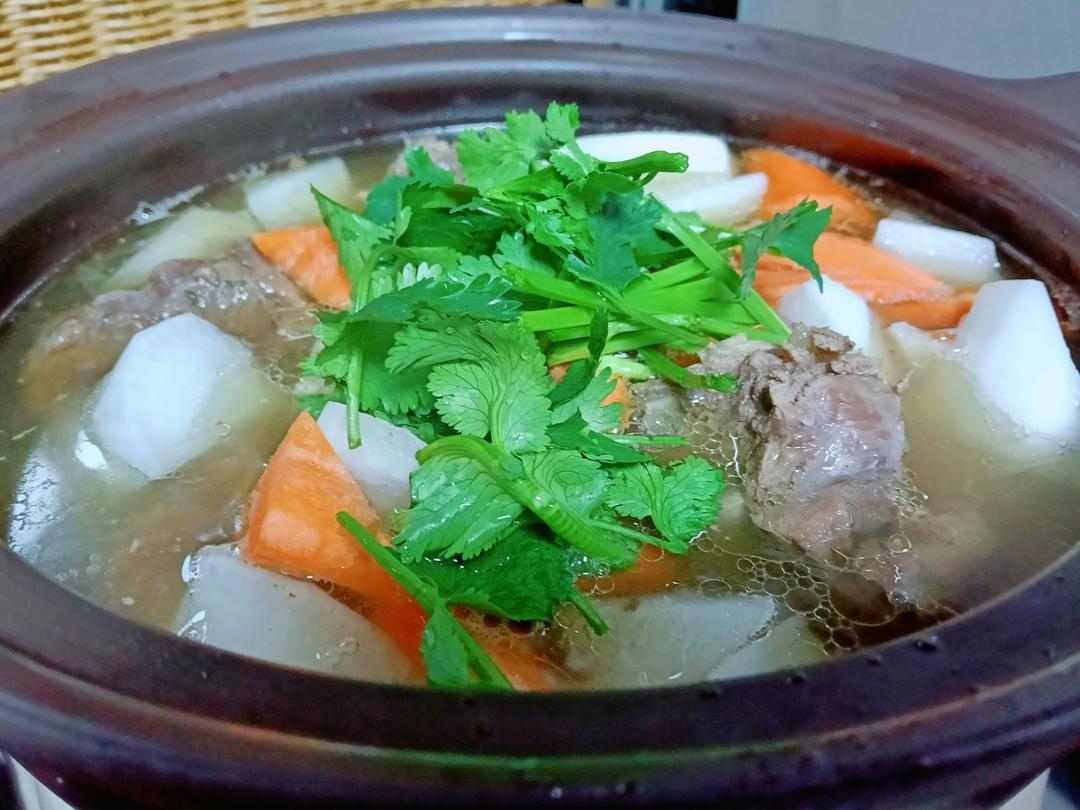 老妈私房  清炖胡萝卜羊肉