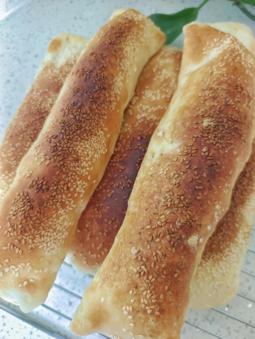 【小高姐】芝麻烧饼  满嘴留香的薄脆烧饼