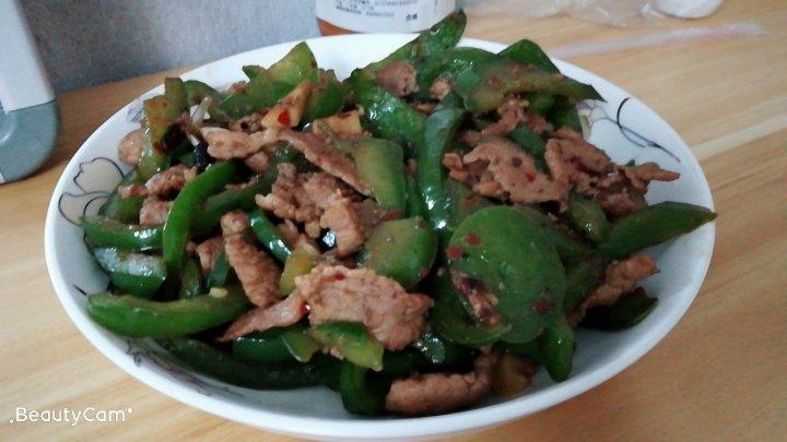 青椒炒肉