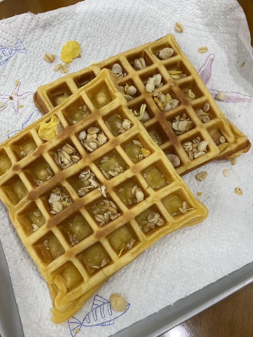 酥软【华夫饼】🍪不用打发 手残党零失败