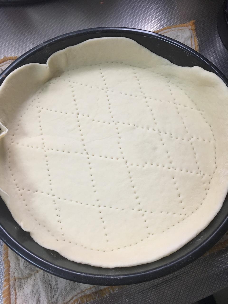 八寸披萨饼皮（四个）制作