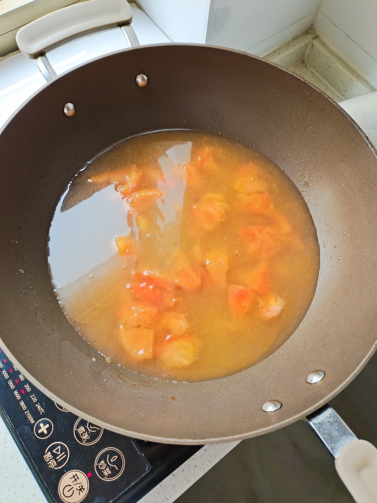 西红柿蛋花汤的做法 步骤3