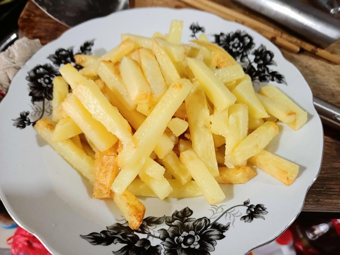 自制薯条（不用煮/不用冷冻）