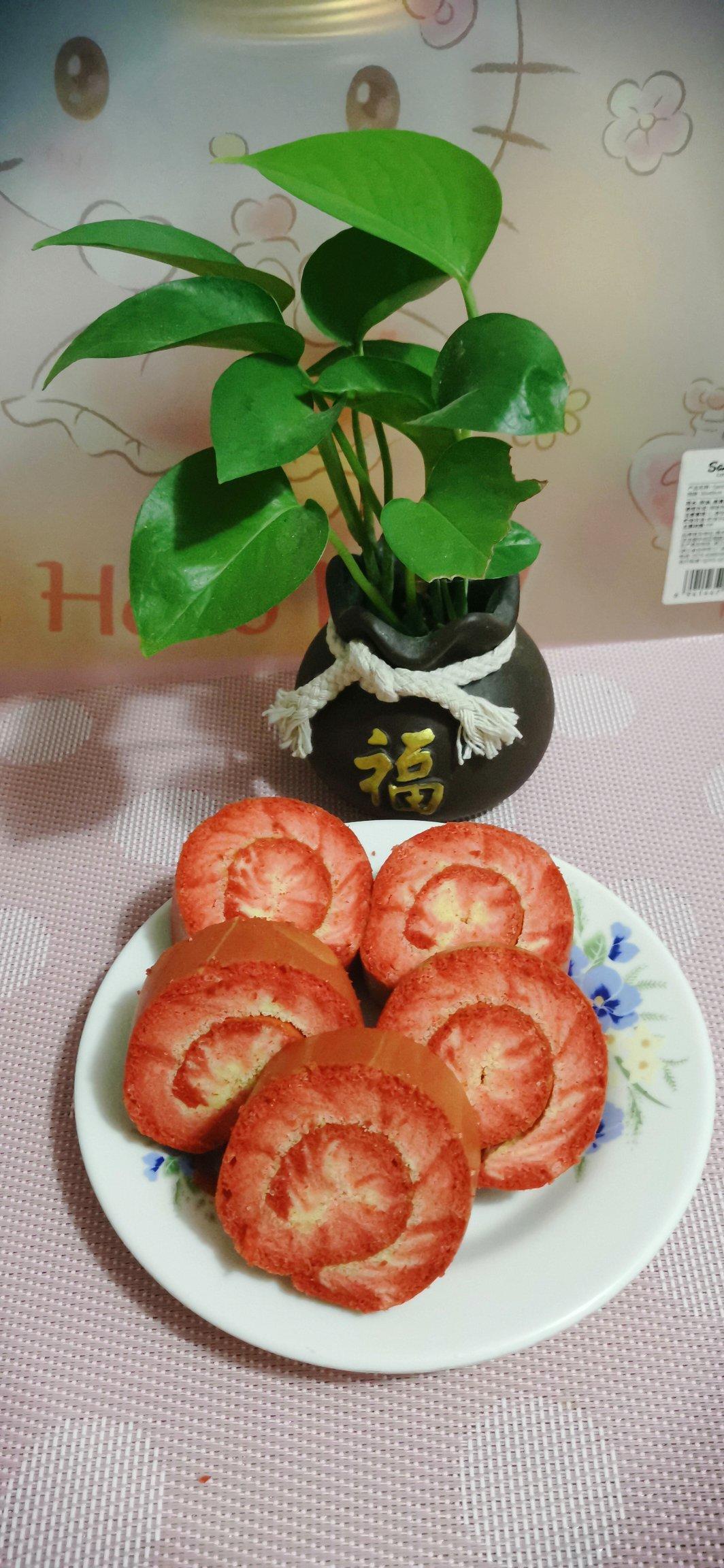 红丝绒旋风蛋糕卷