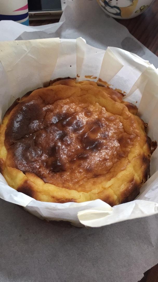 超简单巨好吃·零失败🔥巴斯克烤芝士蛋糕(6寸)