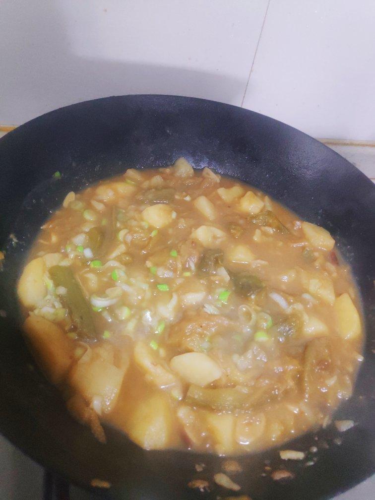 土豆炖茄子