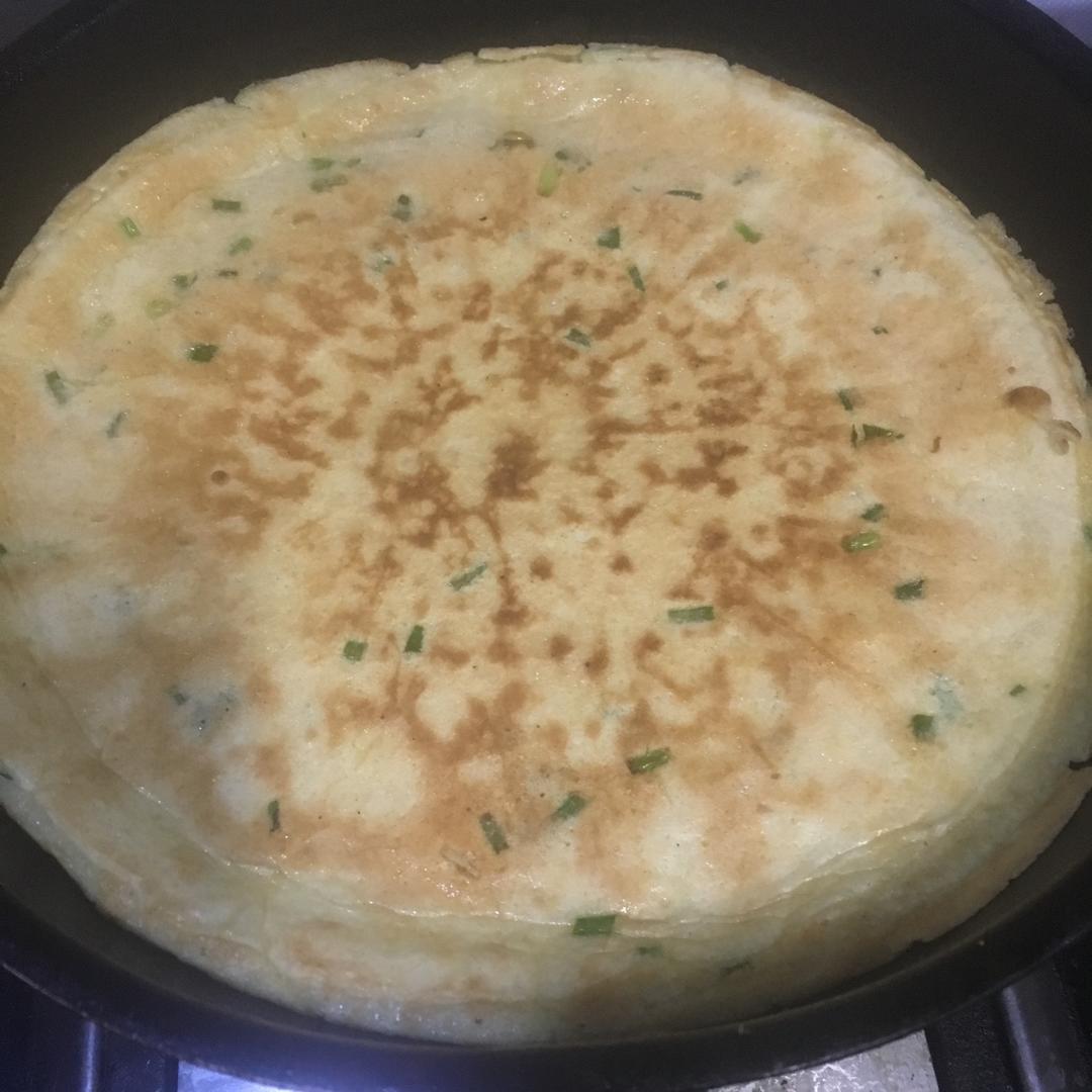 葱花鸡蛋饼
