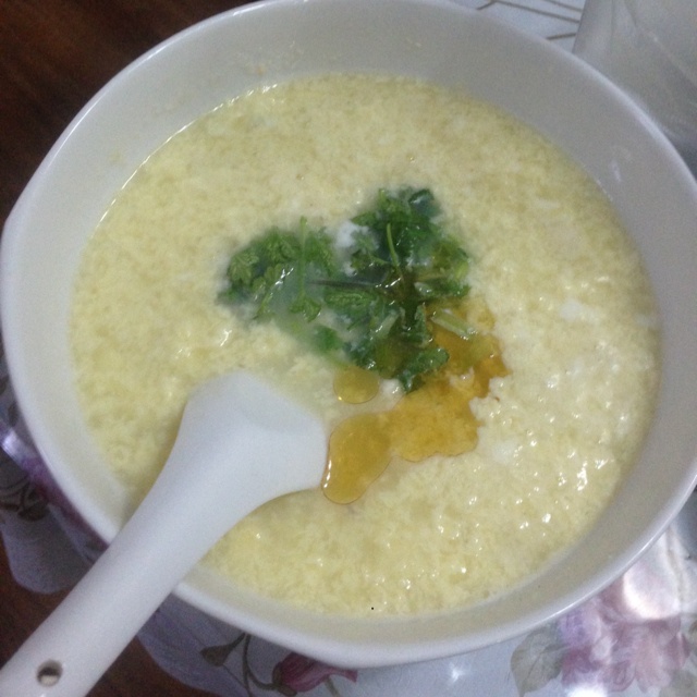 香菜鸡蛋汤