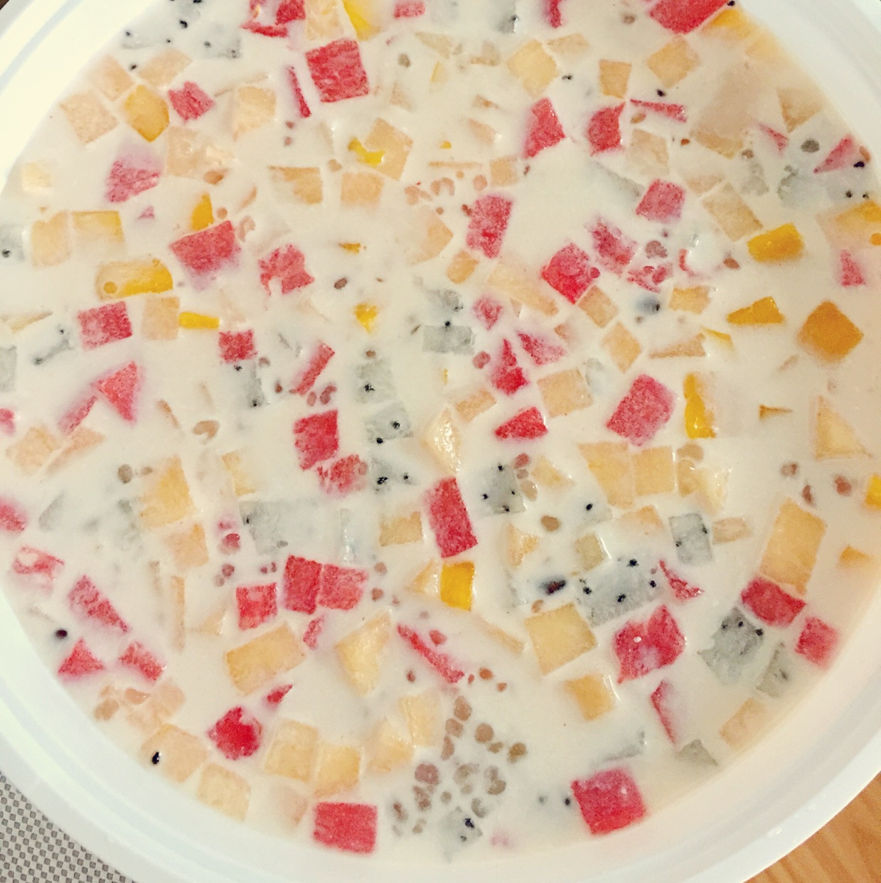 臭屁夭夭做的西米水果捞