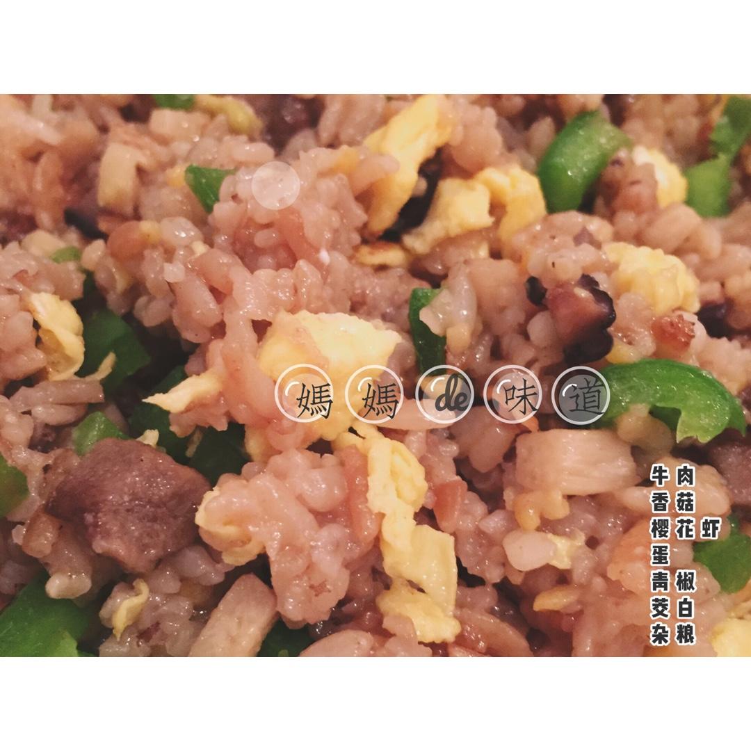 茭白香菇焖饭