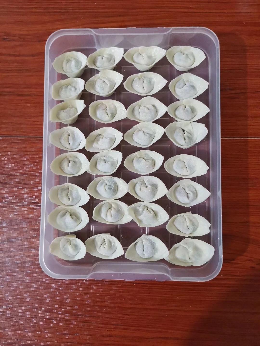 元宝馄饨的包法