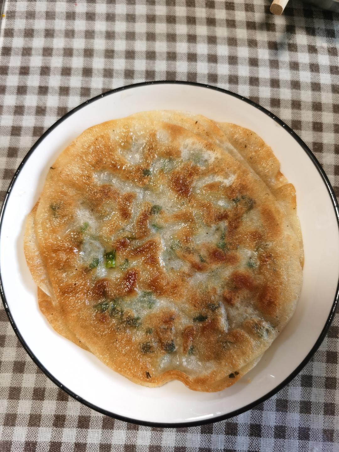 葱油饼（饺子皮版）