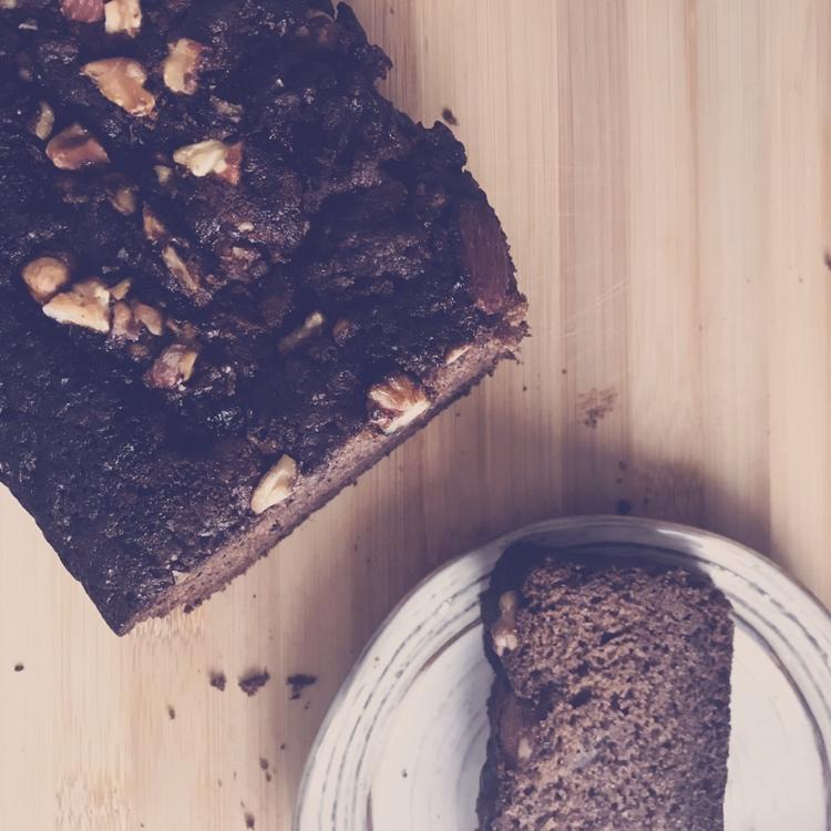 香蕉核桃磅蛋糕 Banana & Walnut Pound Cake