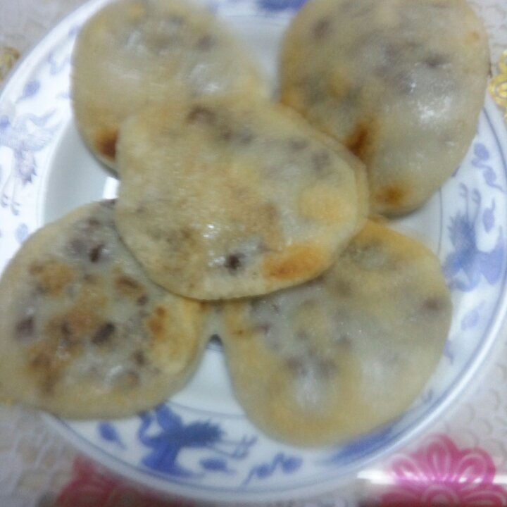 红豆糯米饼