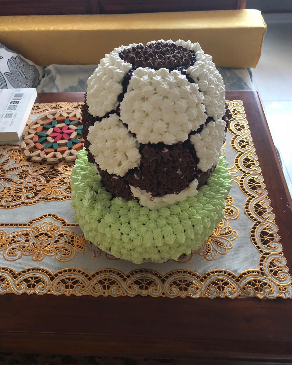 足球生日蛋糕