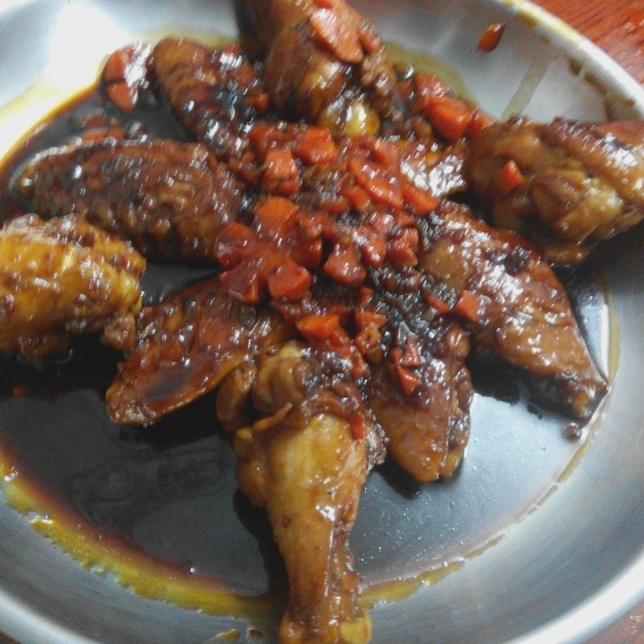 蒜香鸡翅超简版