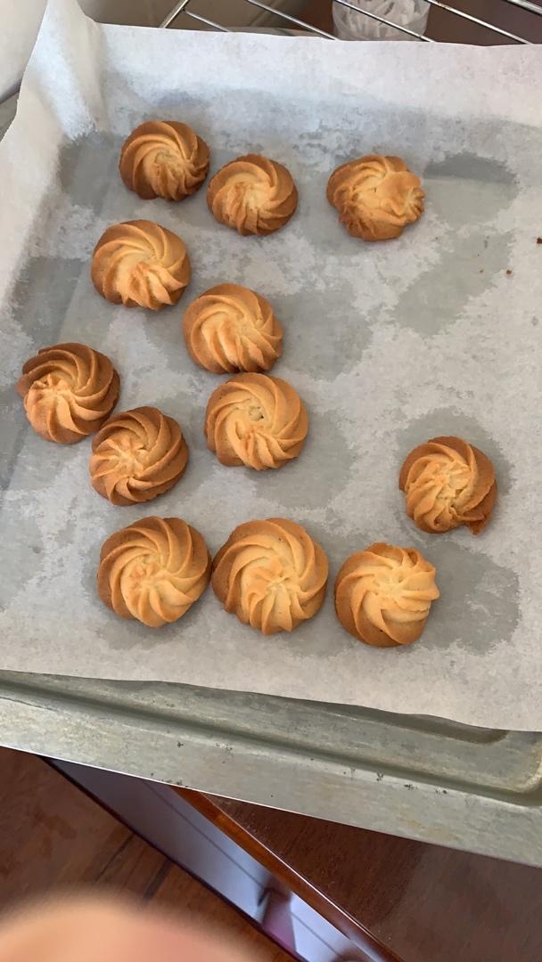 零失败花纹超级立体的黄油曲奇