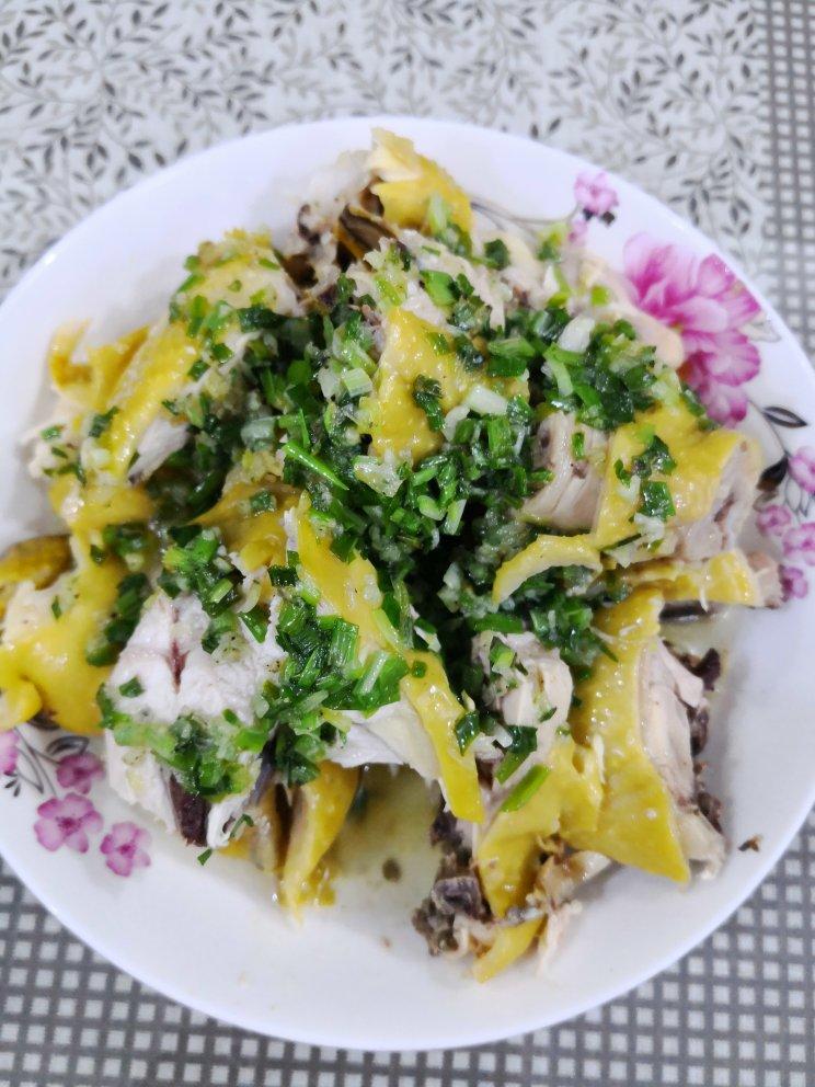 葱油鸡（详细版.吃了忘不了的美味）