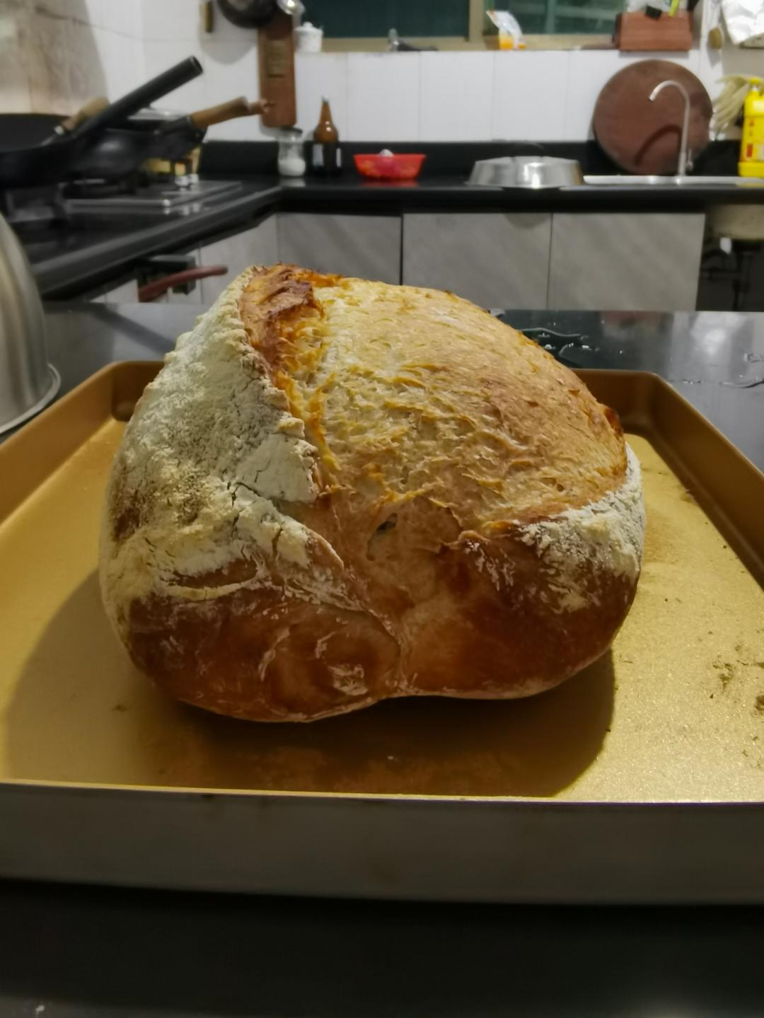 3.5小时快速直接法欧包丨免揉免机打免酵种