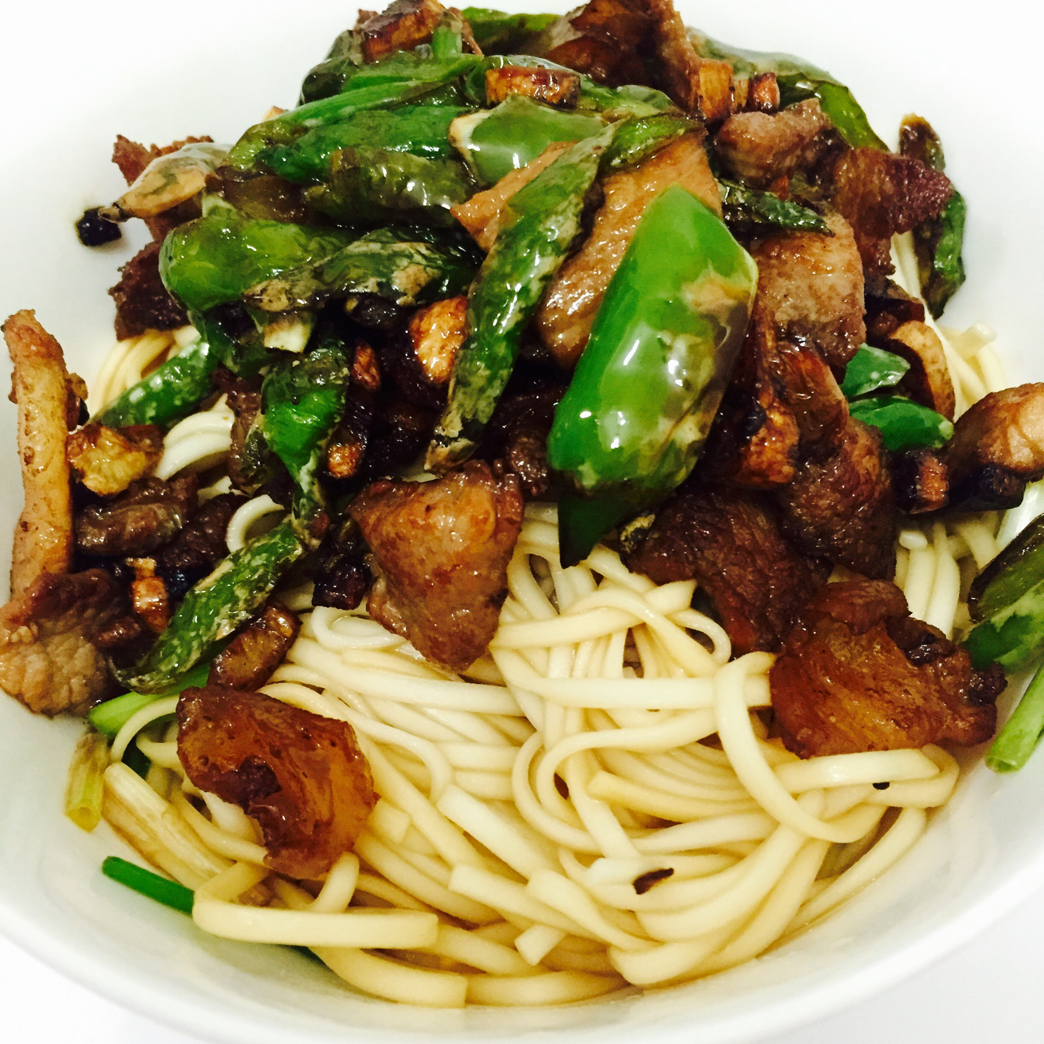 青椒炒肉盖码粉/面的全部作品