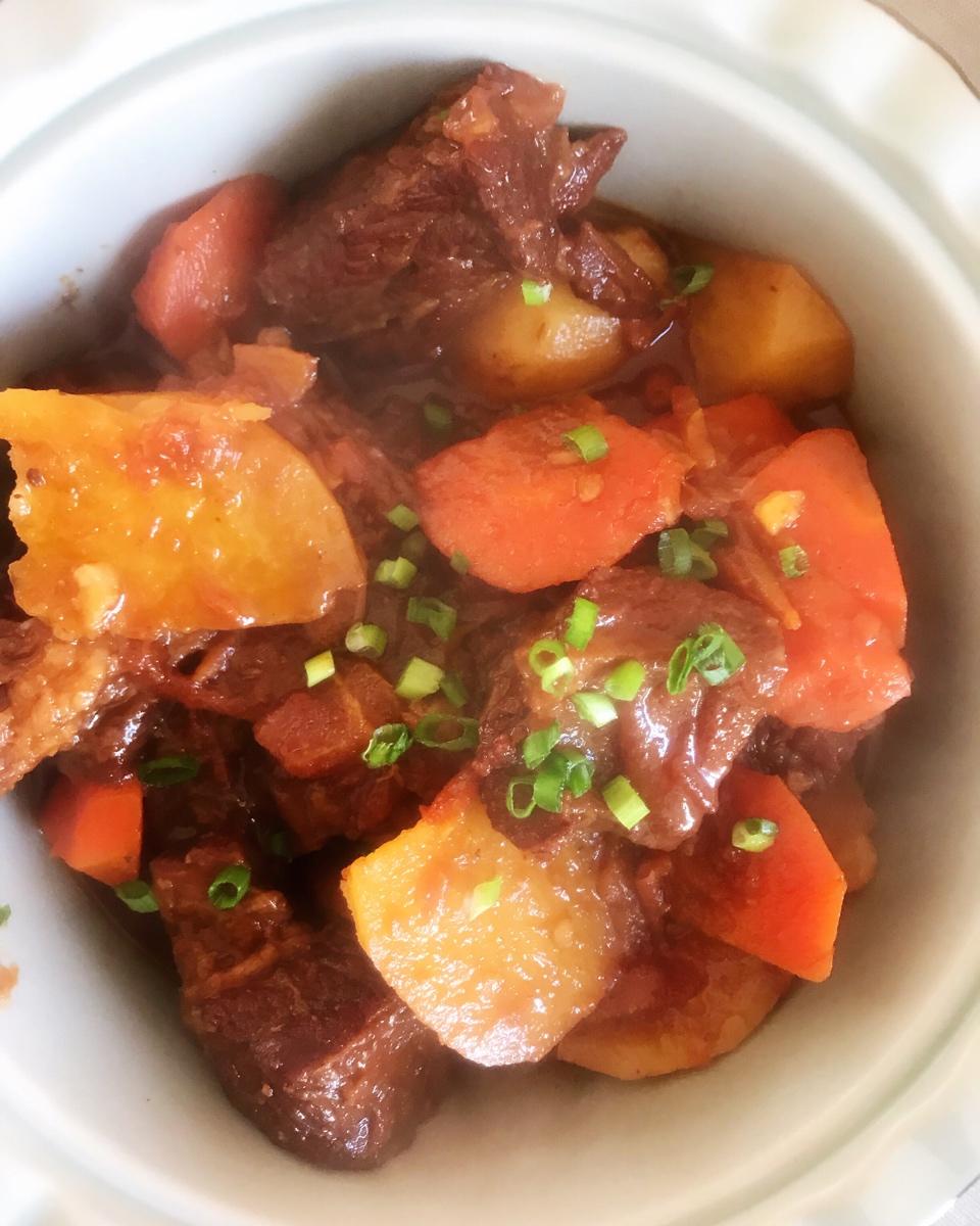 番茄土豆炖牛腩