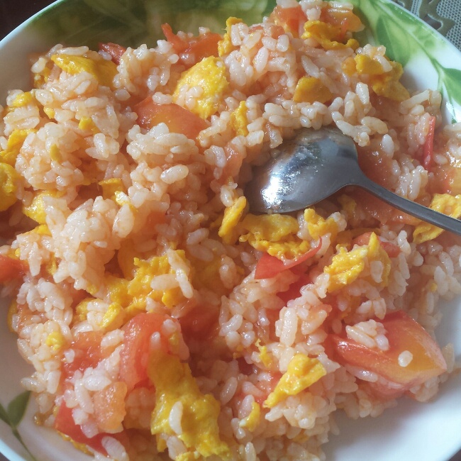 番茄蛋炒饭
