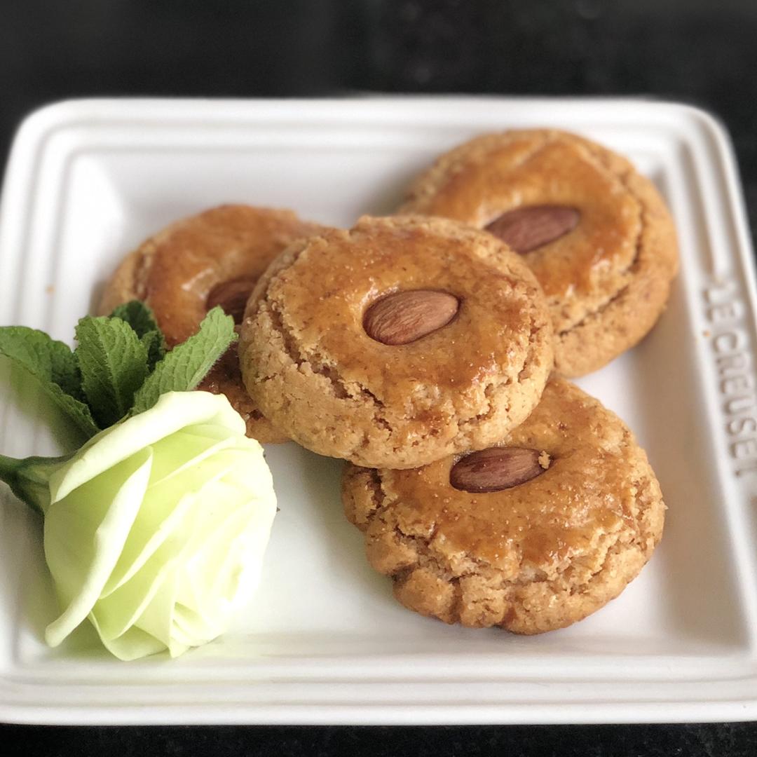 中式酥点——杏仁酥饼