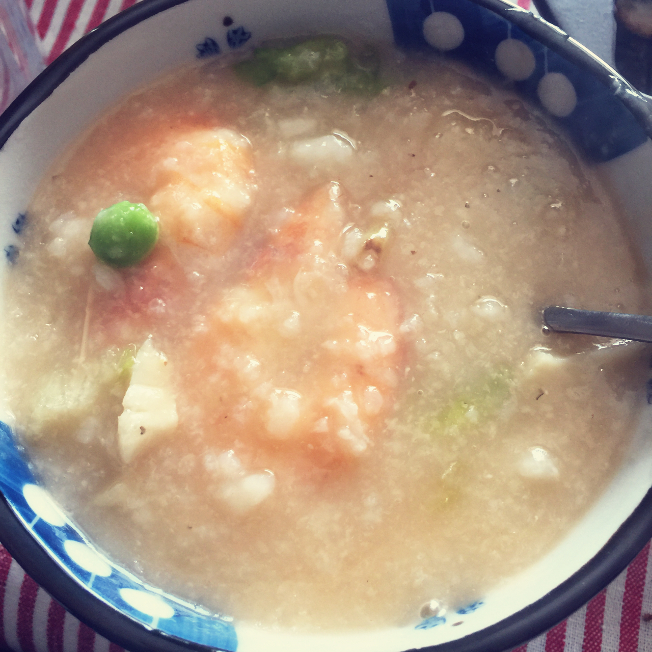 干贝蛤蜊海鲜粥