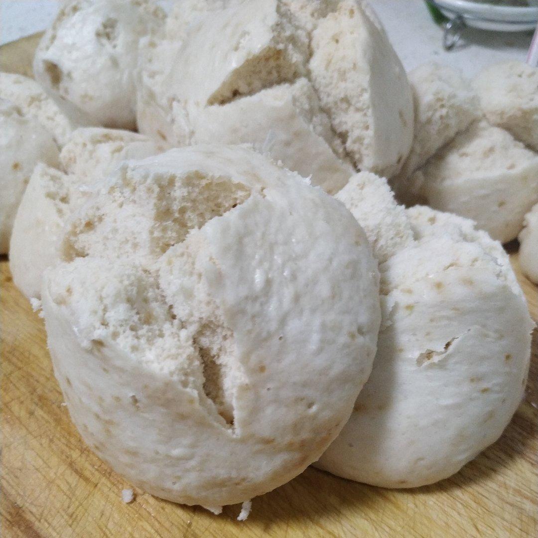 酒酿开花小馒头