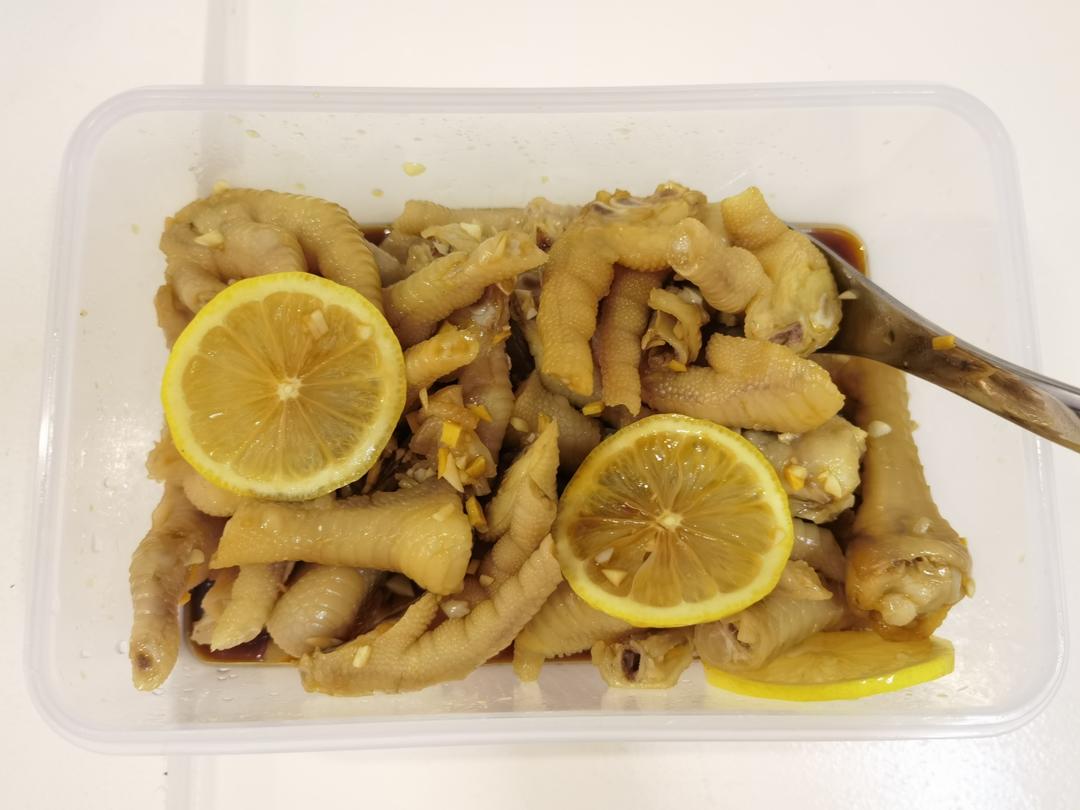 【柠檬酸辣鸡爪】自制超级无敌美味的网红鸡爪