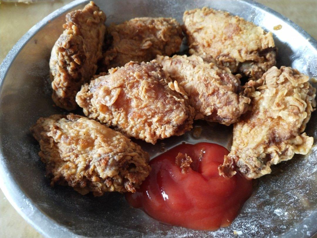 脆皮炸鸡翅