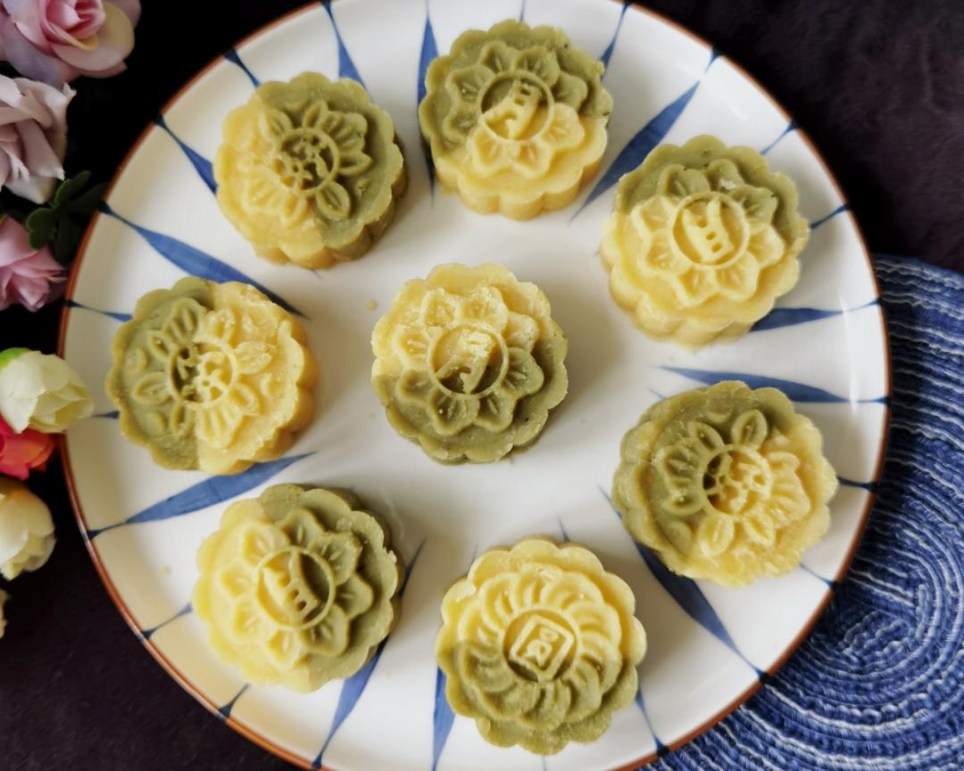 绿豆糕（无麦芽糖，少油蜂蜜版）的做法