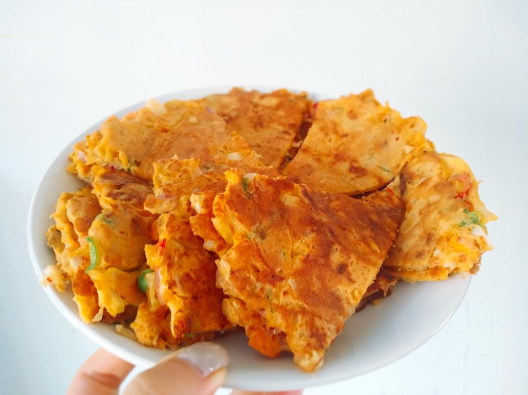 堂妈教你做泡菜饼