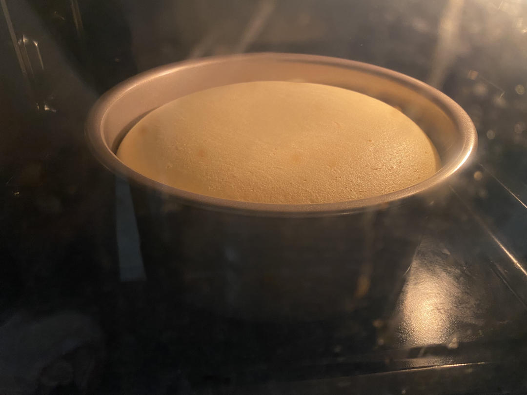 八寸戚风蛋糕（生日蛋糕坯）附六寸配单